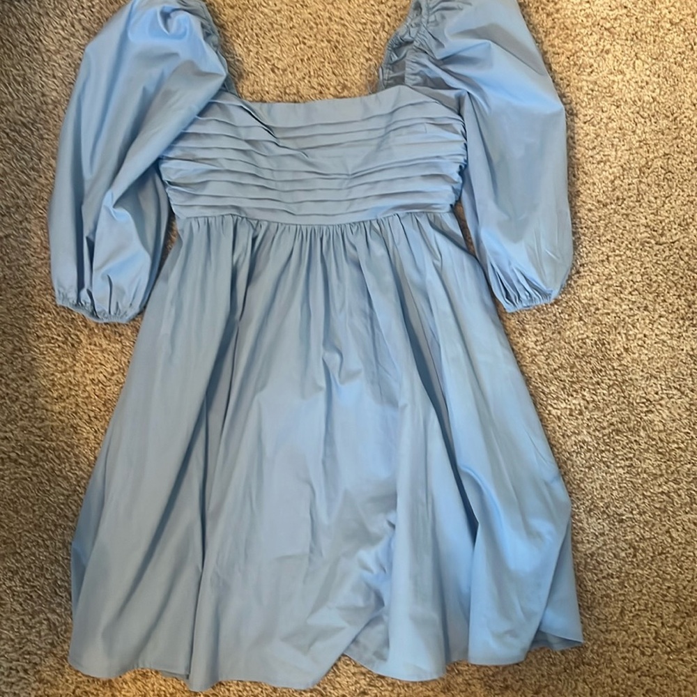 Abercrombie & Fitch Light Blue Emerson Mini Dress